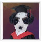 Uniform Portrait Framed Canvas Wraps - Graduate