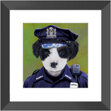 Uniform Portrait Framed Prints - Police