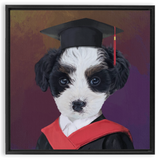 Uniform Portrait Framed Canvas Wraps - Graduate