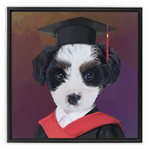 Uniform Portrait Framed Canvas Wraps - Graduate