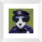 Uniform Portrait Framed Prints - Police