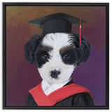 Uniform Portrait Framed Canvas Wraps - Graduate