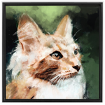 Watercolor Style Framed Canvas Wraps