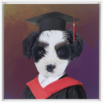 Uniform Portrait Framed Canvas Wraps - Graduate