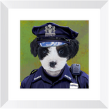 Uniform Portrait Framed Prints - Police