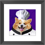 Uniform Portrait Framed Prints - Chef