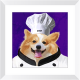 Uniform Portrait Framed Prints - Chef