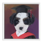 Uniform Portrait Framed Canvas Wraps - Graduate