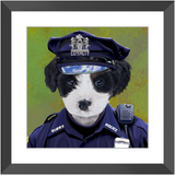 Uniform Portrait Framed Prints - Police