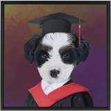 Uniform Portrait Framed Canvas Wraps - Graduate