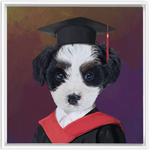 Uniform Portrait Framed Canvas Wraps - Graduate