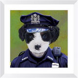 Uniform Portrait Framed Prints - Police