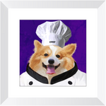 Uniform Portrait Framed Prints - Chef