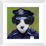 Uniform Portrait Framed Prints - Police