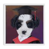 Uniform Portrait Framed Canvas Wraps - Graduate