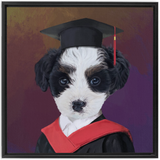 Uniform Portrait Framed Canvas Wraps - Graduate