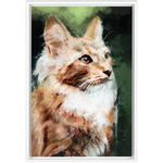 Watercolor Style Framed Canvas Wraps