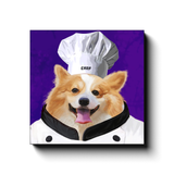 Uniform Portrait Canvas Wraps - Chef